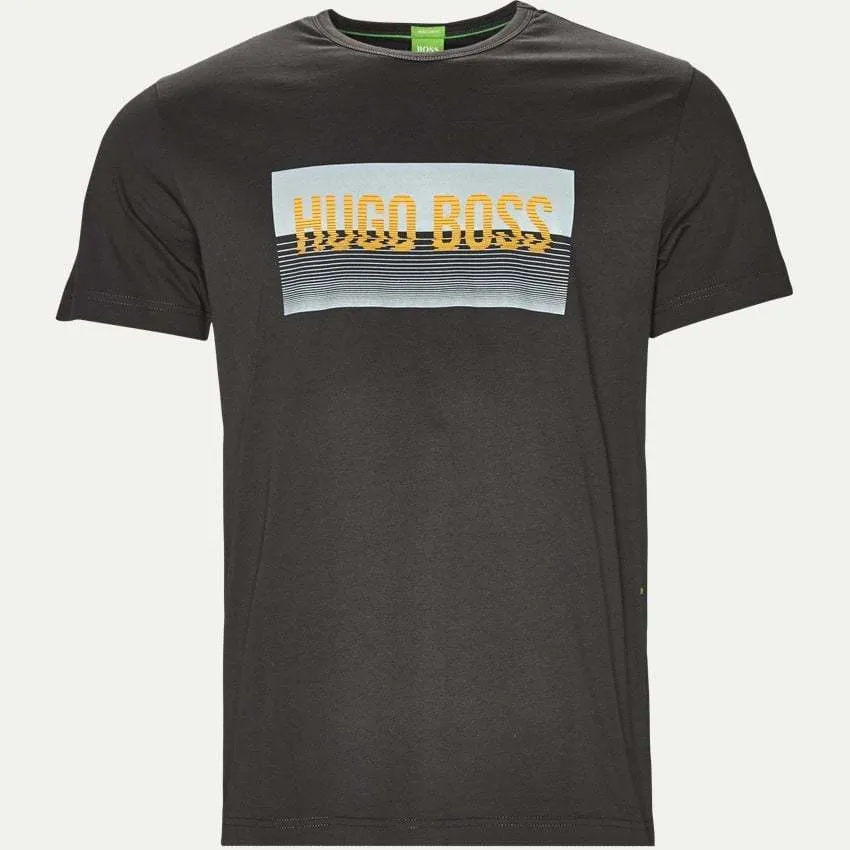 Hugo Boss  |Cotton Short Sleeves Logo T-Shirts