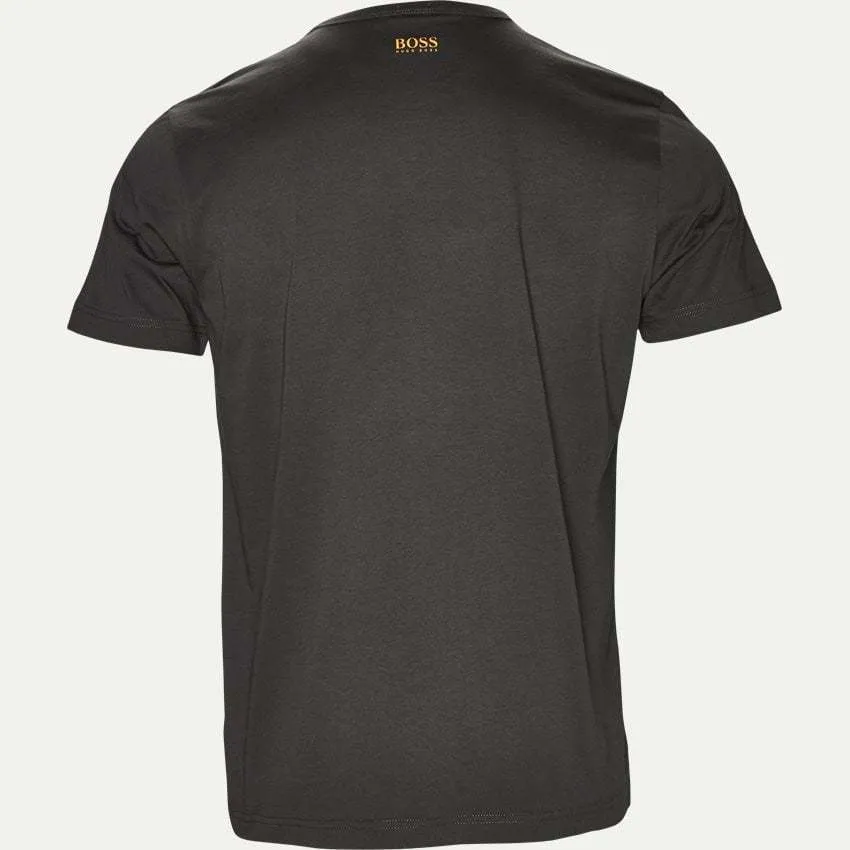 Hugo Boss  |Cotton Short Sleeves Logo T-Shirts