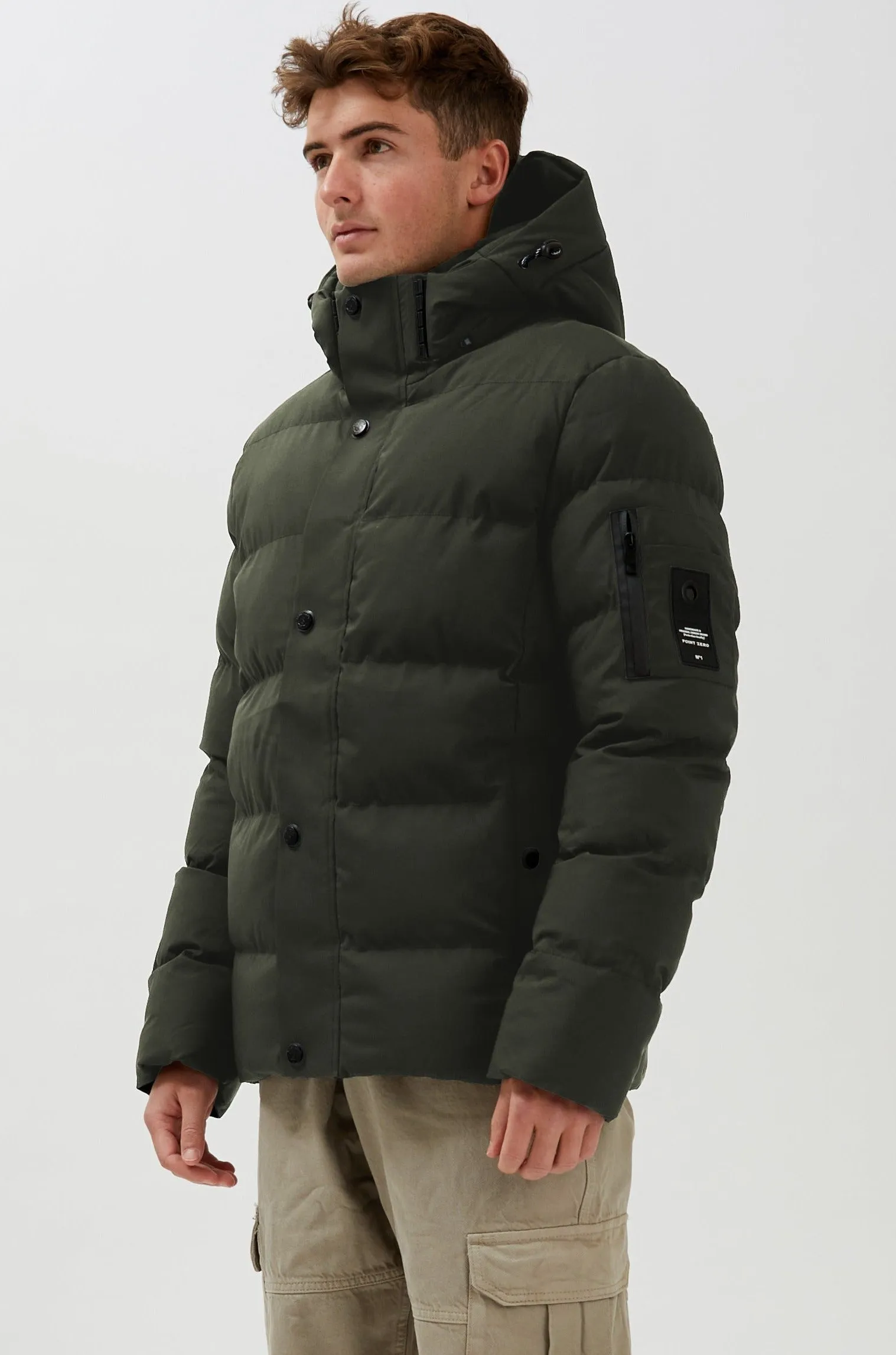 HUNTERLY | Quilted Puffer Bomber ||HUNTERLY | Bomber matelassé