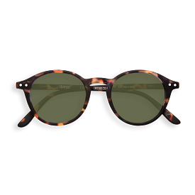 Izipizi Sun #D tortoise - green lenses