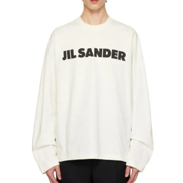 Jil Sander  |Plain Logo Designers T-Shirts