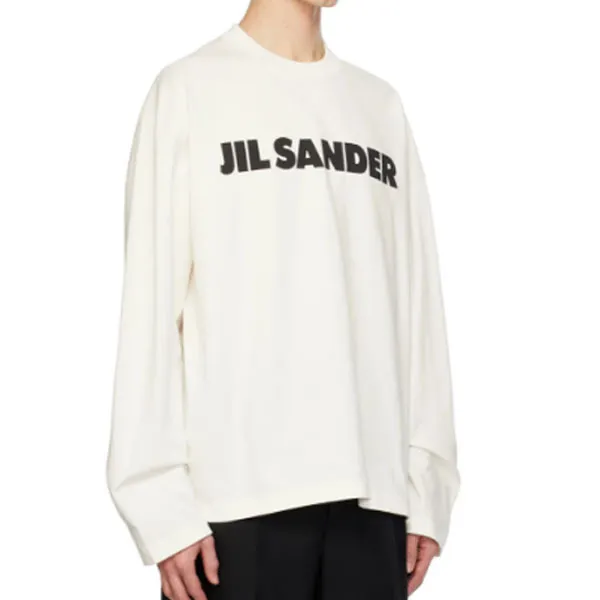 Jil Sander  |Plain Logo Designers T-Shirts