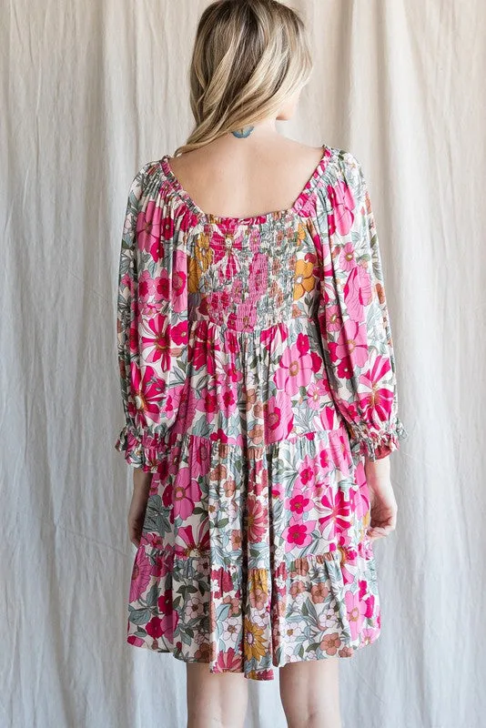 Joplin Floral Babydoll Dress