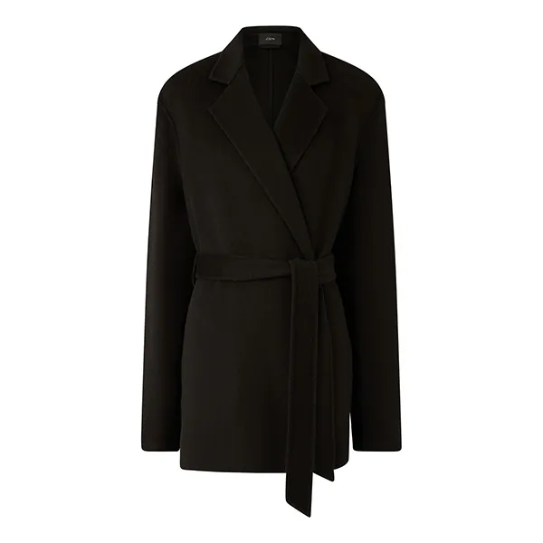 JOSEPH Cenda Cashmere Coat Black