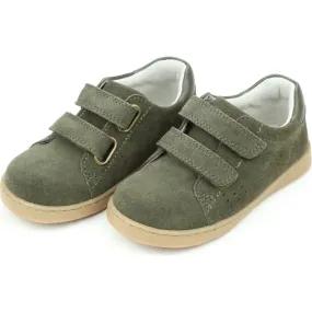 L'Amour Kyle Double Velcro Sneaker, Cargo Green