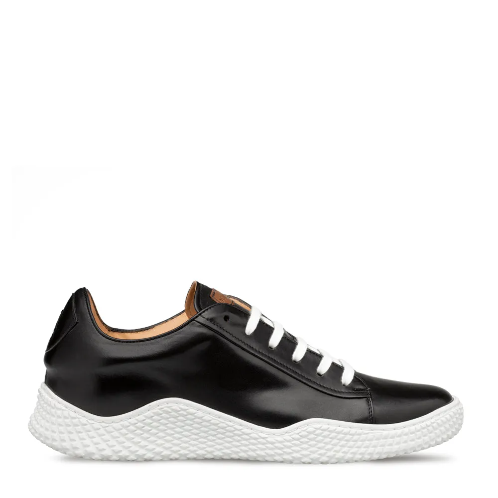 LEATHER SCALLOP SOLE SNEAKER Style #: A20604 I Mezlan