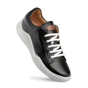 LEATHER SCALLOP SOLE SNEAKER Style #: A20604 I Mezlan