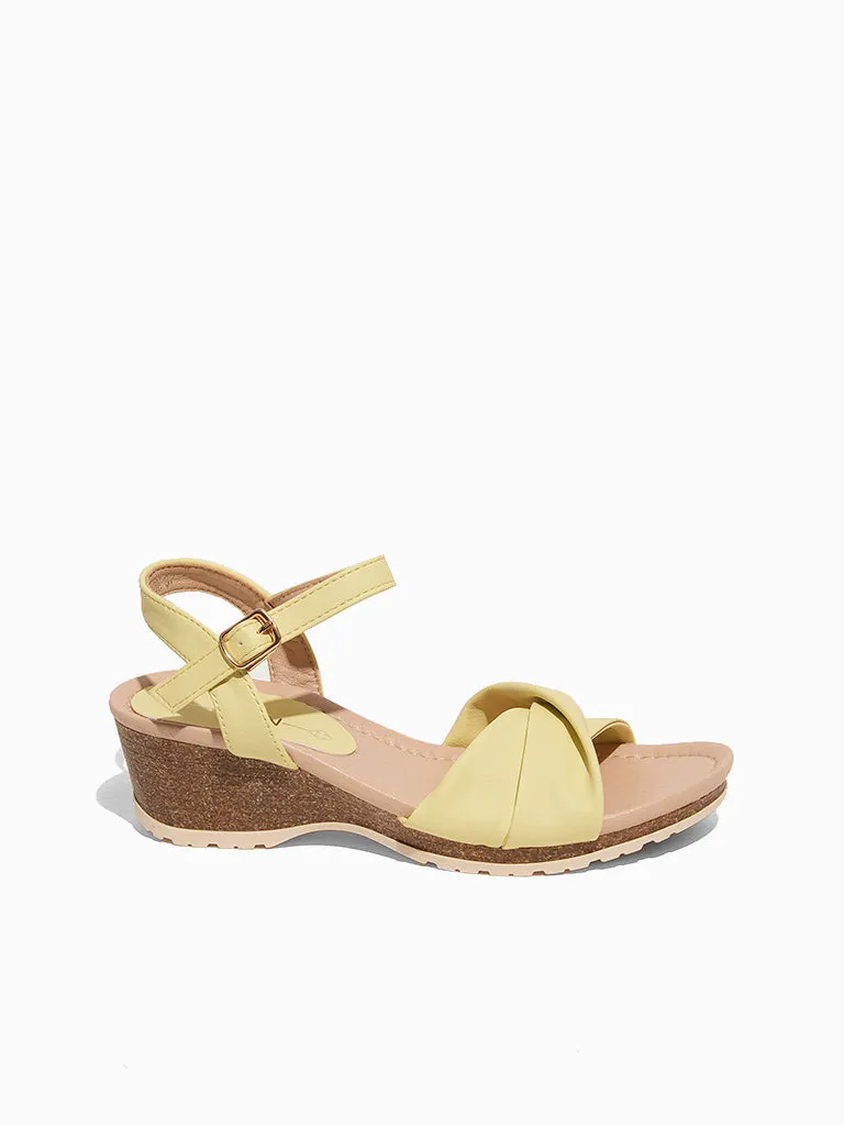 Lemon Wedge Sandals