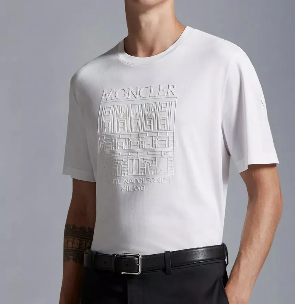 MONCLER  |Embossed Motif T-Shirt