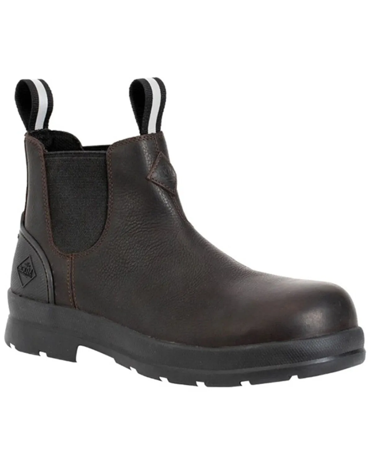 Muck Boots Men's Chore Farm Leather Chelsea Boots - Composite Toe