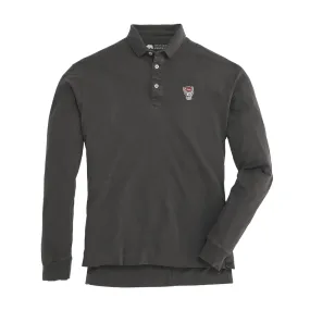 NC State Perry Long Sleeve Polo