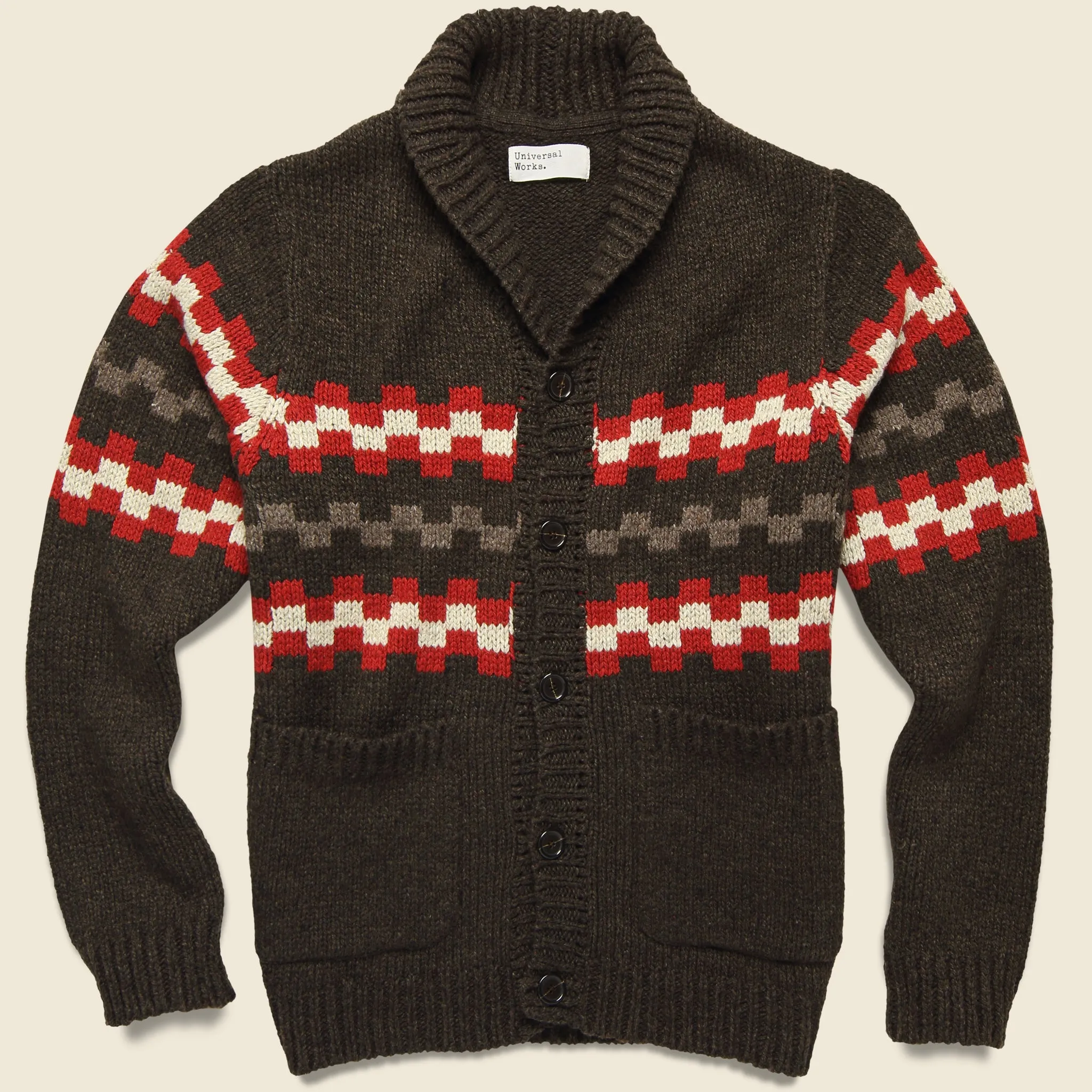 New Mexico Wool Sweater - Chocolate