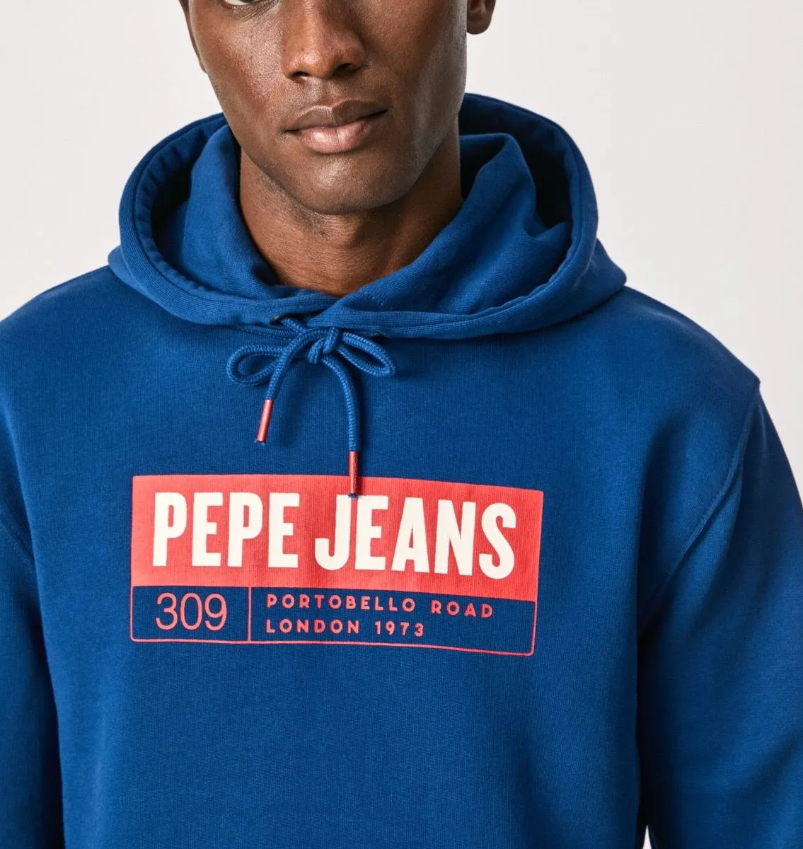 Pepe Jeans Douglas Logo Hooded Sweatshirts Midnight