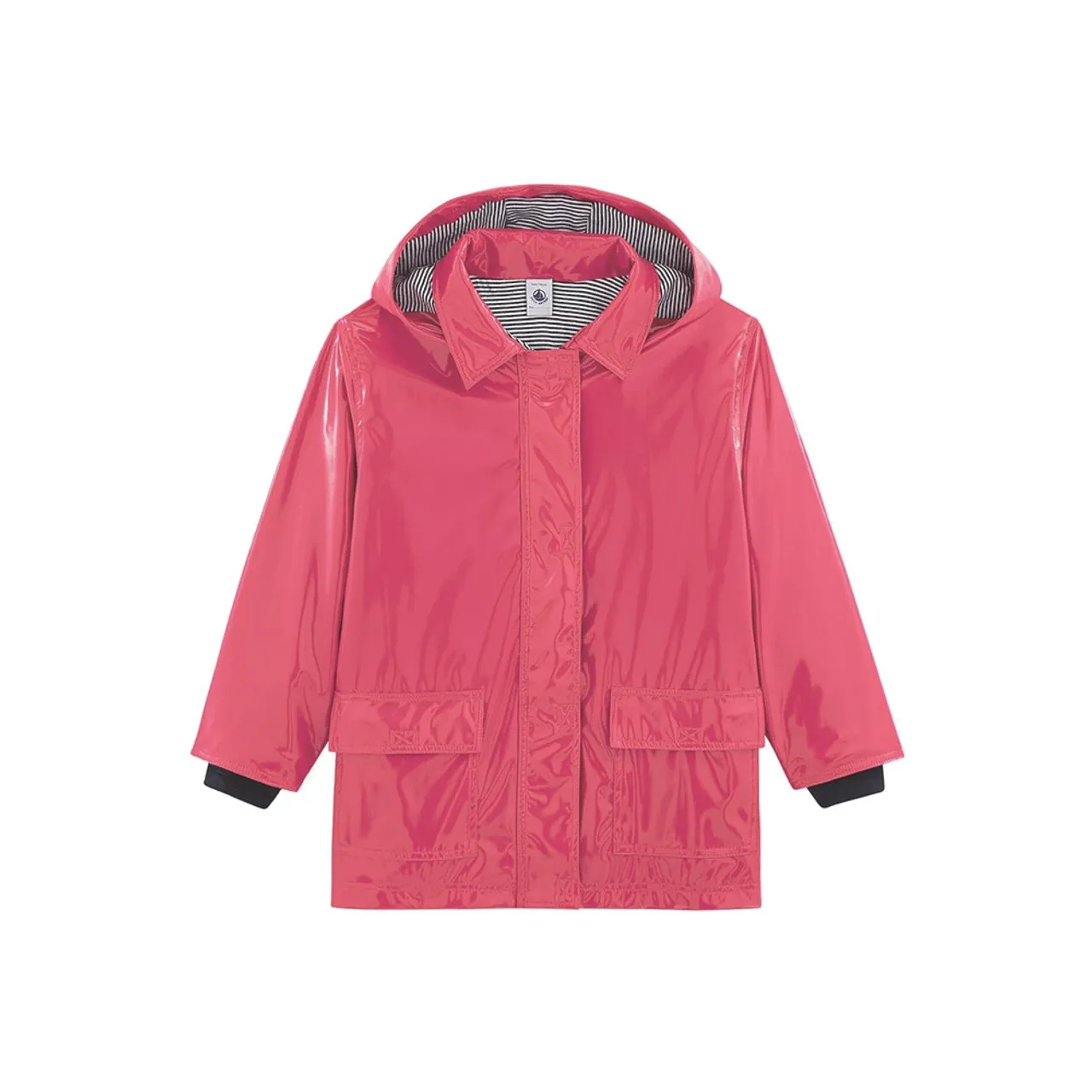 Petit Bateau Cire Rain Coat Pink  