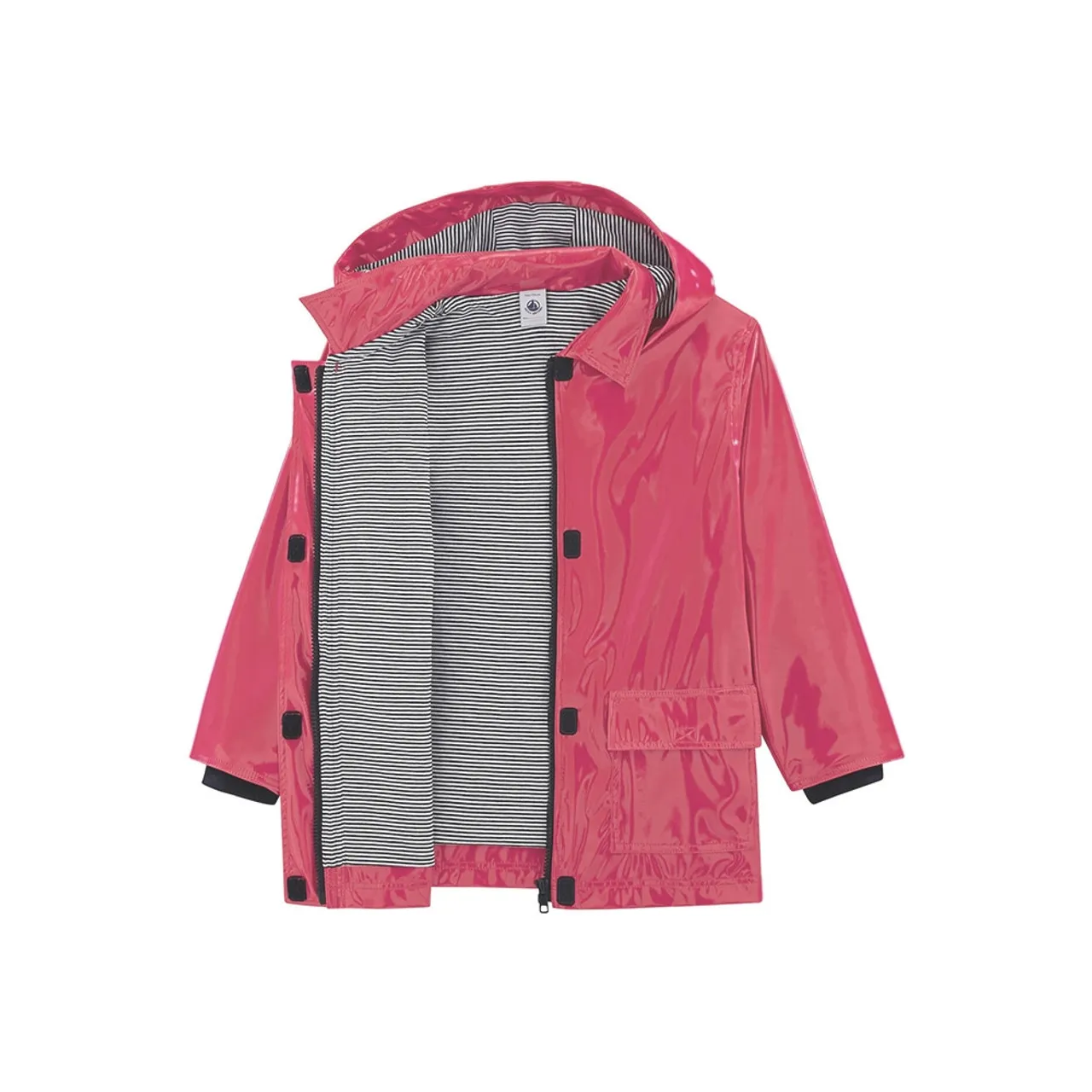 Petit Bateau Cire Rain Coat Pink  