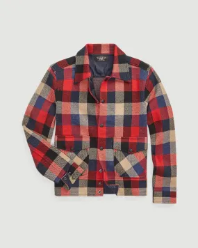 Plaid Wool Jumper Red/Multi