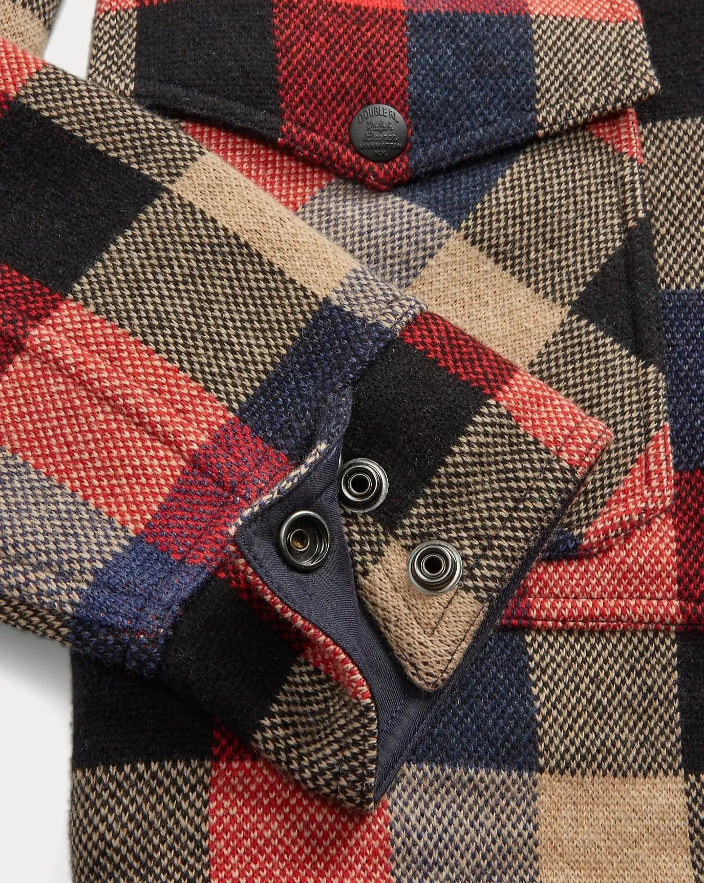 Plaid Wool Jumper Red/Multi