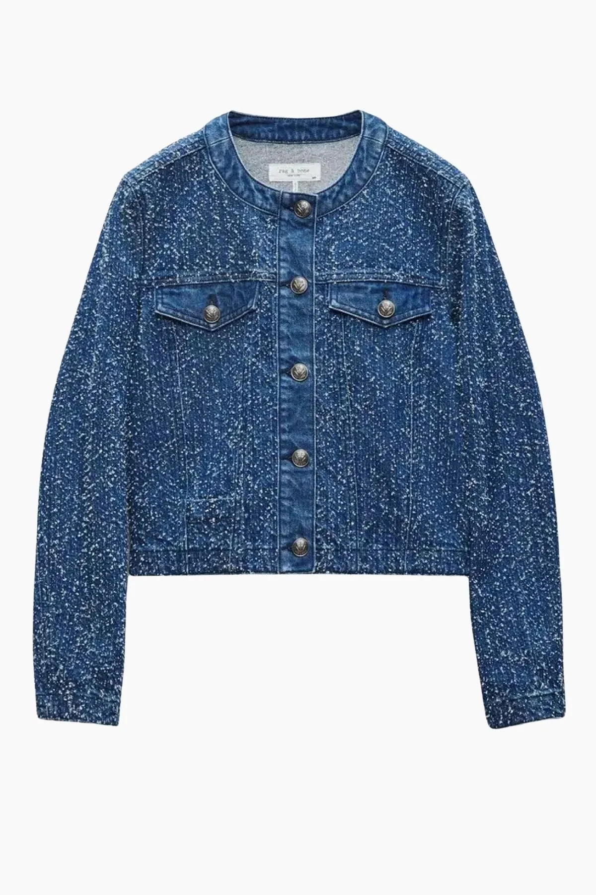 Rag & Bone Cora Denim Jacket - Midtweed