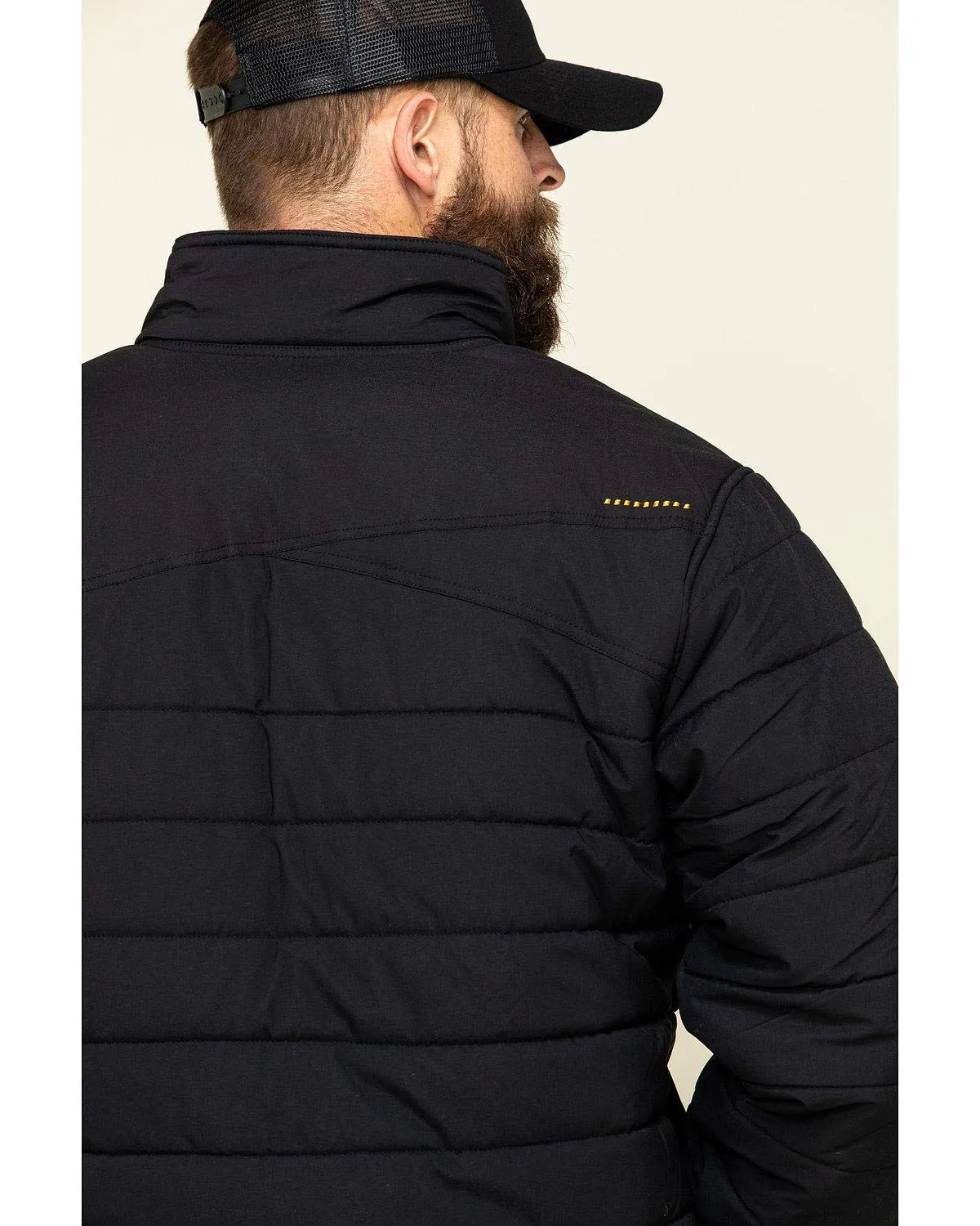 Rebar Valiant Stretch Canvas Water Resistant Insulated Black Jacket