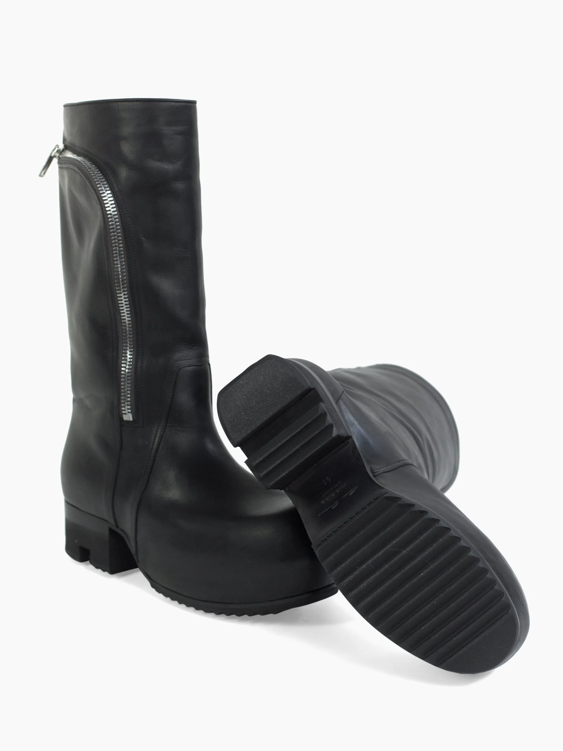 Rick Owens SS21 Bauhaus Ballast Boots (LGE)