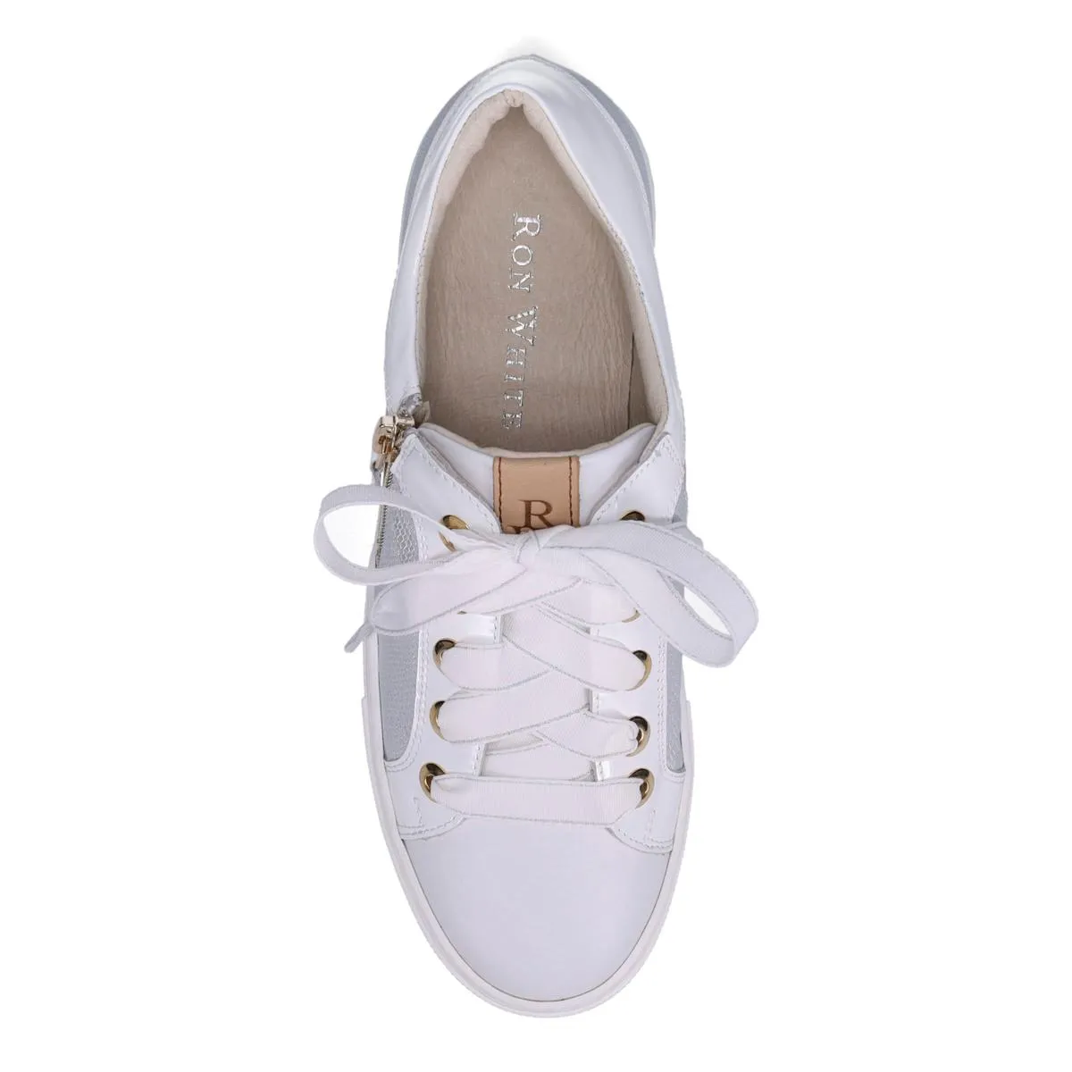      RON WHITE Ophelia Light Weight Footbed Sneaker     