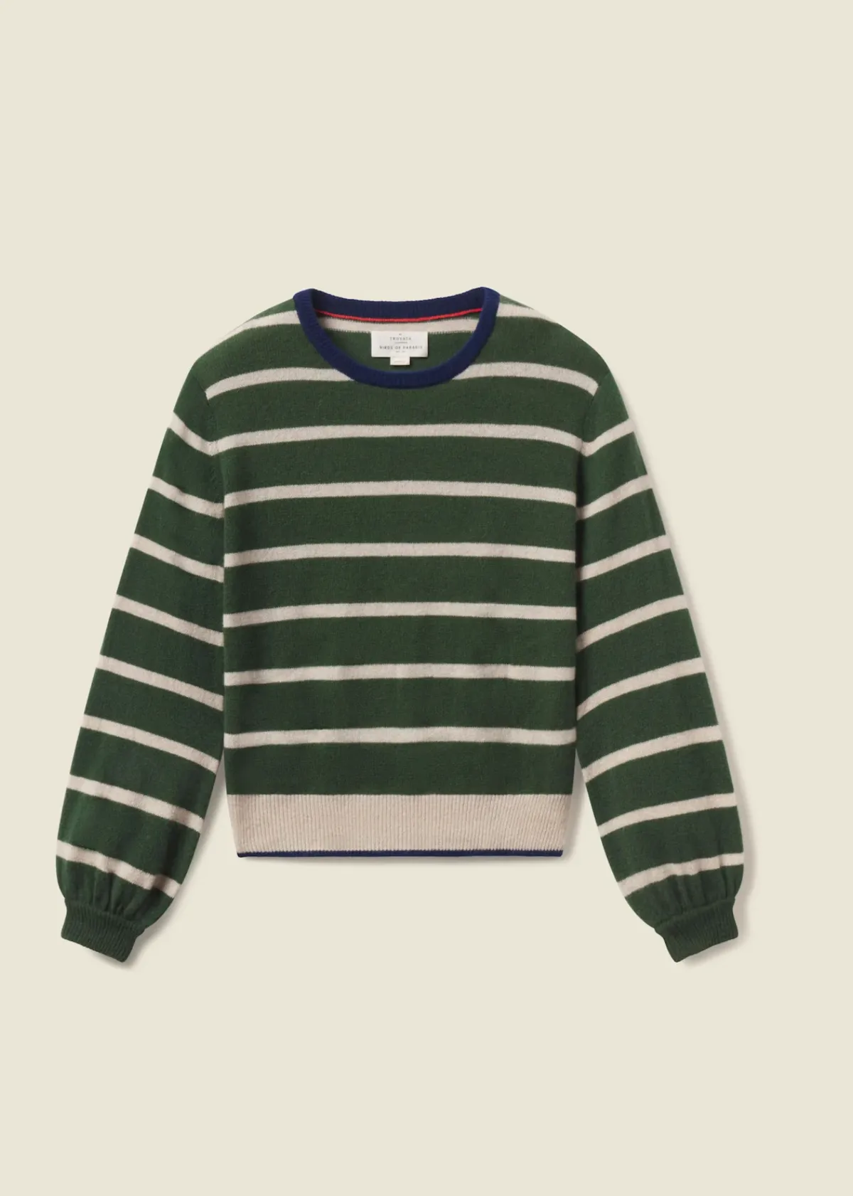 Ryann Sweater - Green Stripe