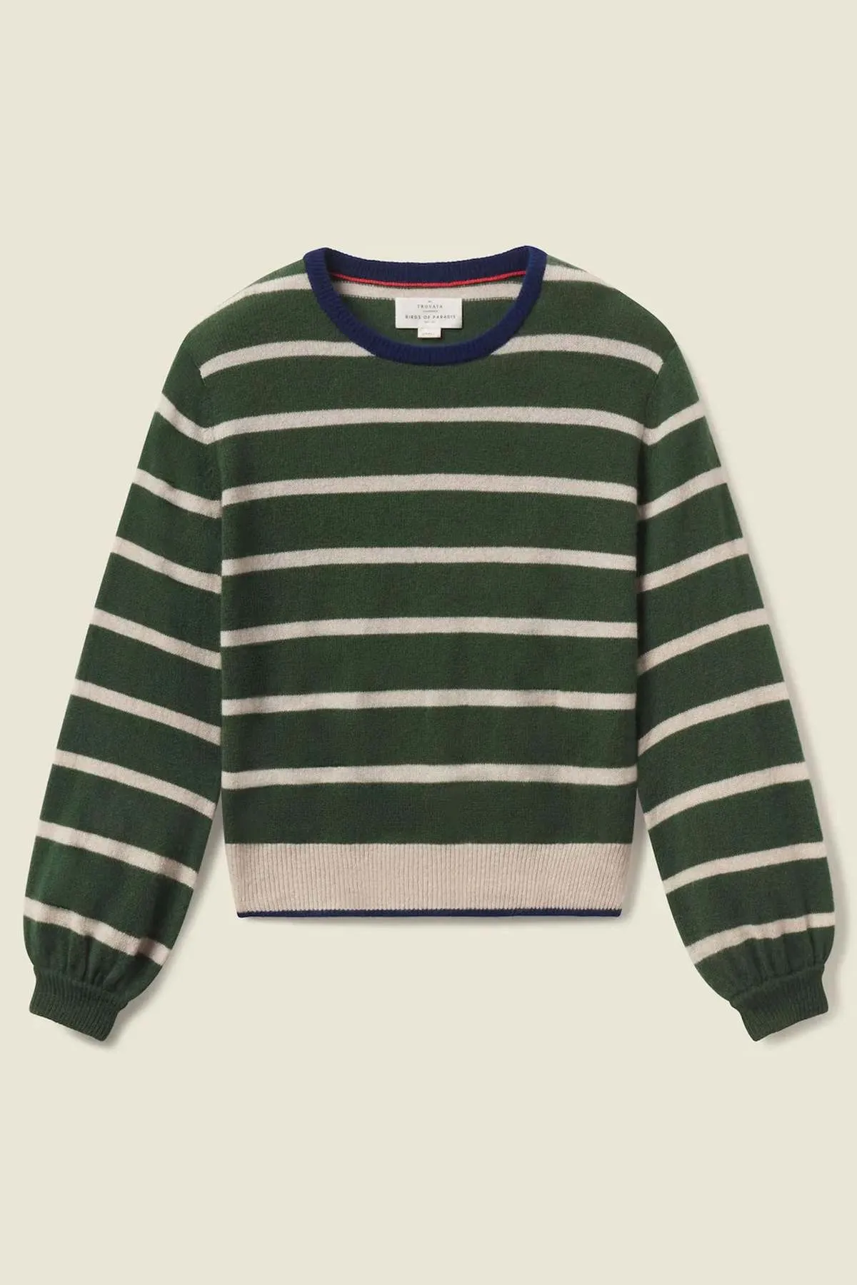 Ryann Sweater - Green Stripe