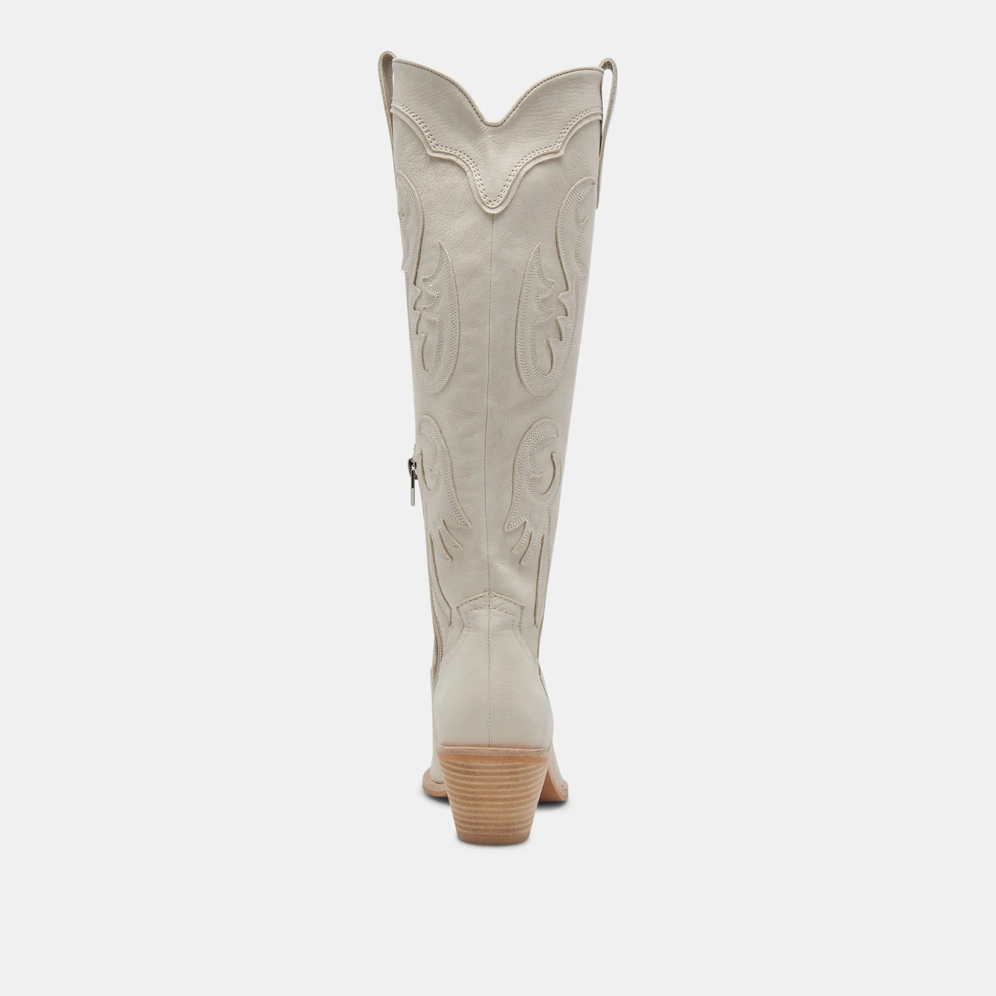 SAMSIN BOOTS IVORY NUBUCK