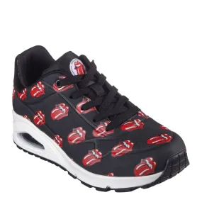 SKECHERS  WOMENS ROLLING STONES UNO SNEAKER