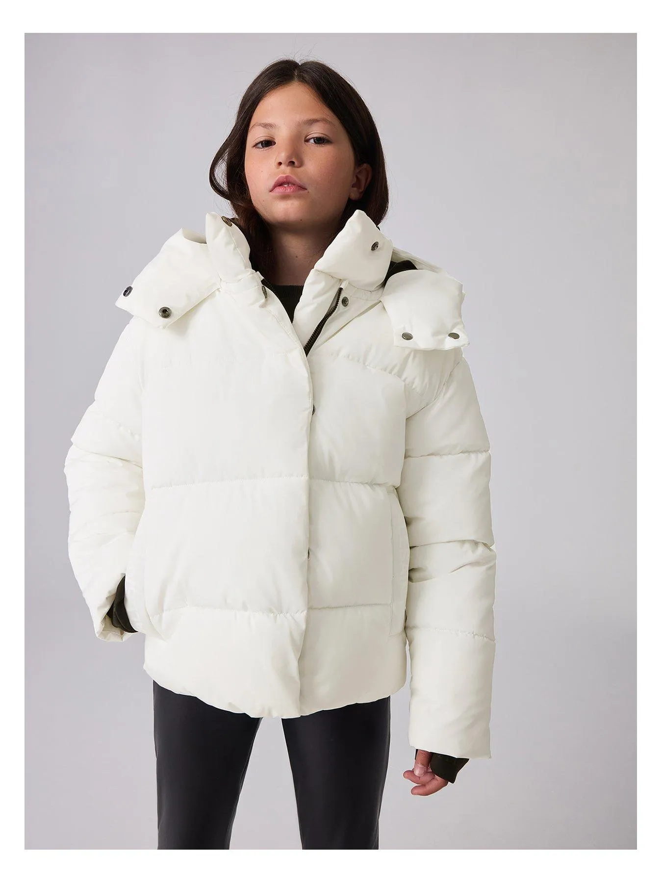 smALLSAINTS All Saints Short Padded Coat - White