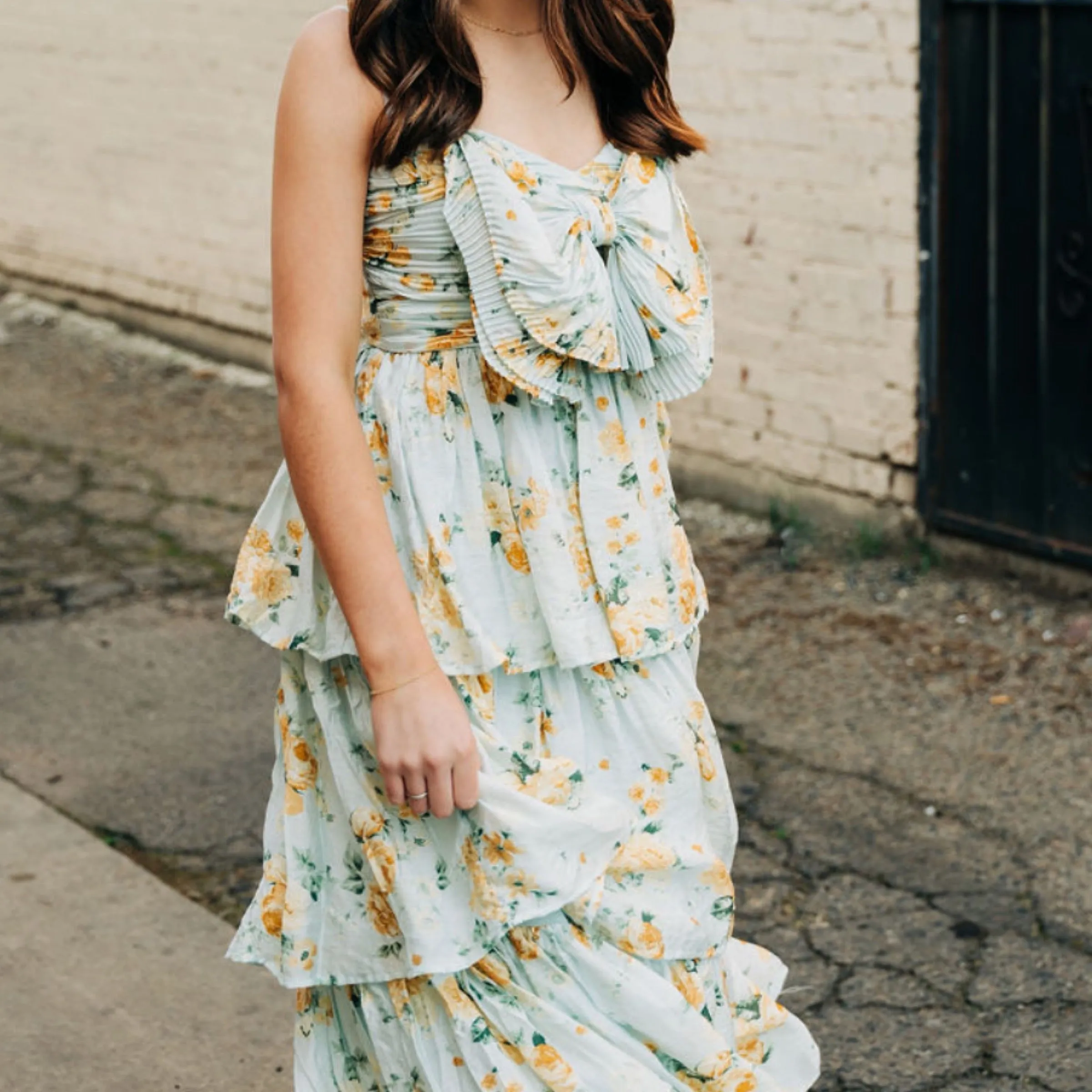 Soak In The Sun Floral Print Dress