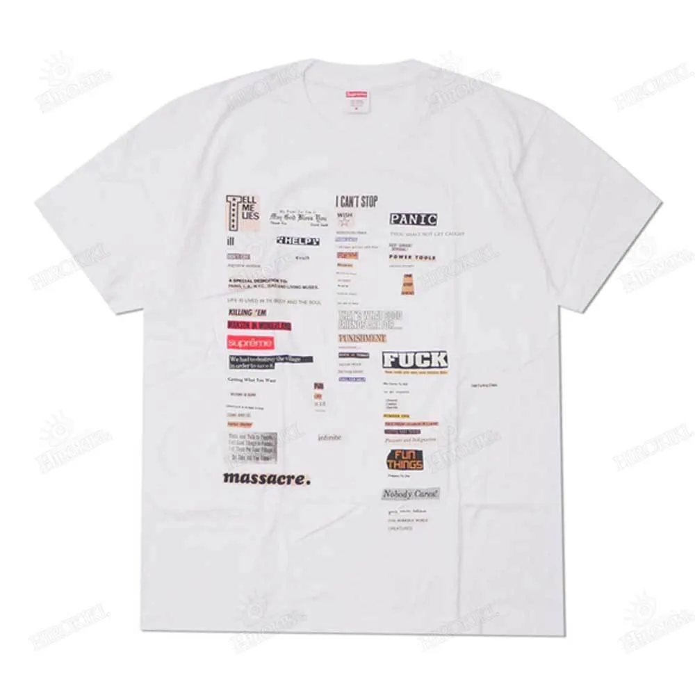 Supreme  |Unisex Street Style Collaboration Logo T-Shirts