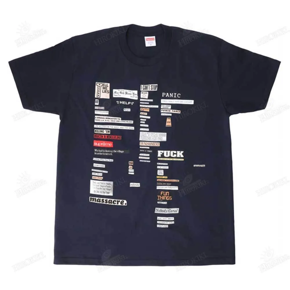 Supreme  |Unisex Street Style Collaboration Logo T-Shirts