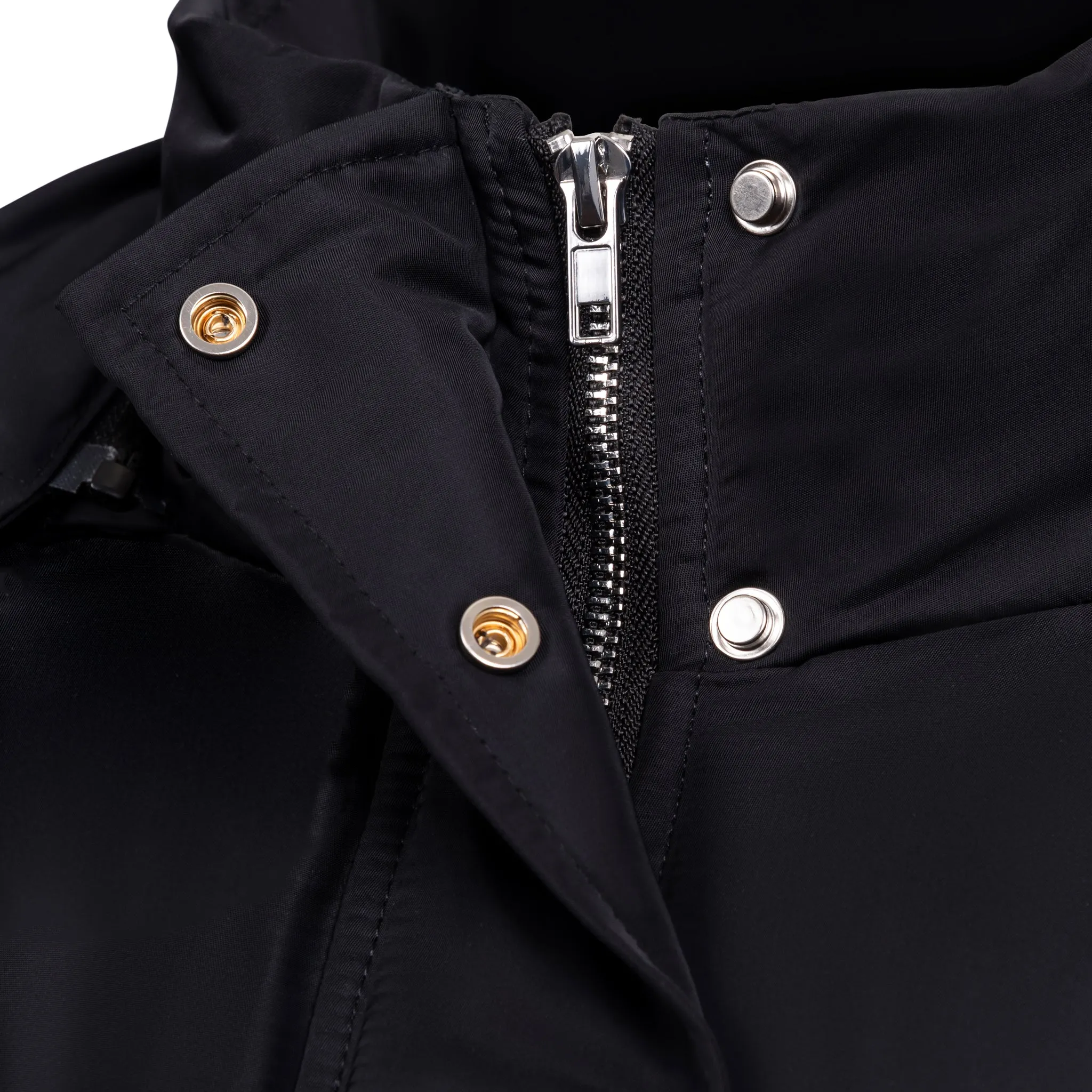 The Swank Puffer Parka Coat - Black