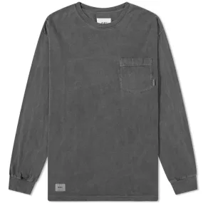 WTAPS Long Sleeve Blank 01 Washed T-ShirtBlack