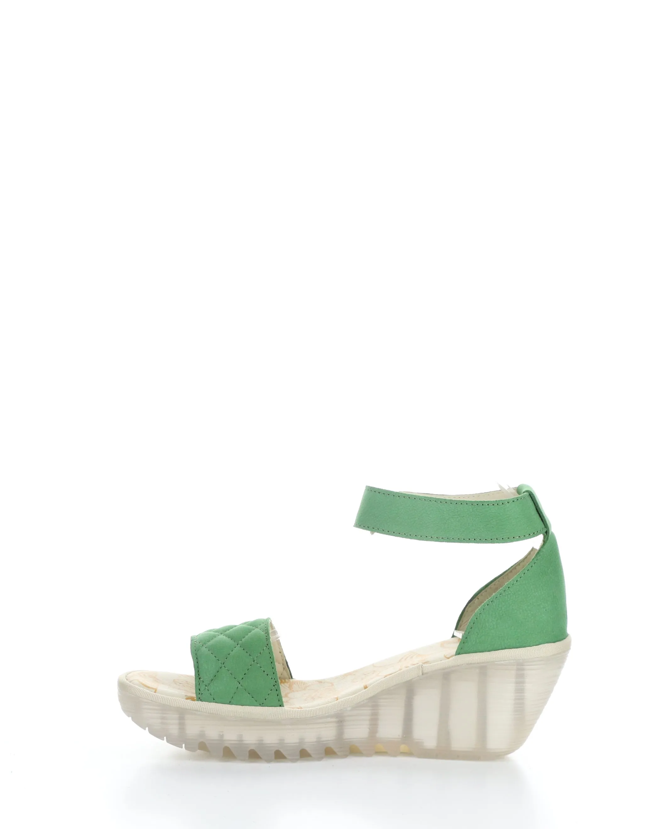 YARU471FLY Green Velcro Sandals